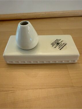 Retired Nora Fleming stoneware bud vase